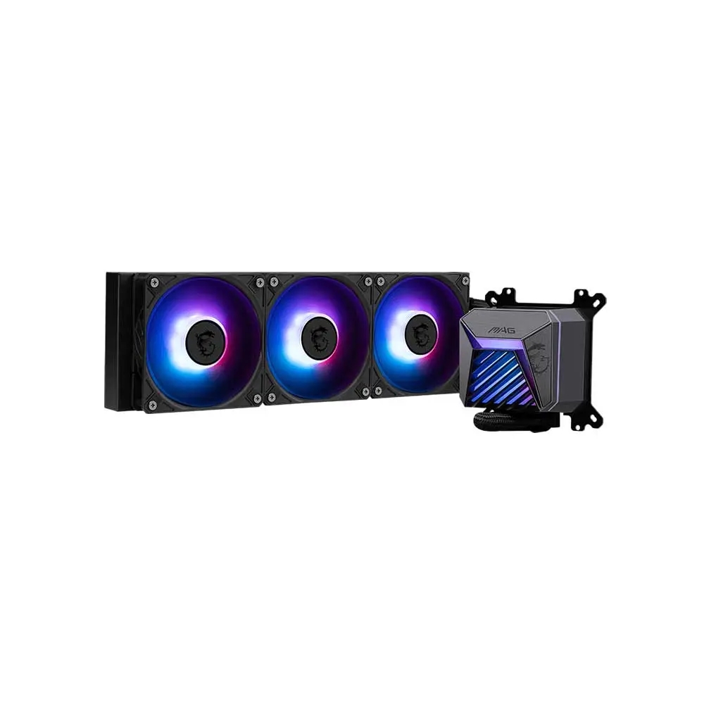 WATER COOLING MSI MAG CORELIQUID A15 360 3X CPU COOLER 360MM BLACK