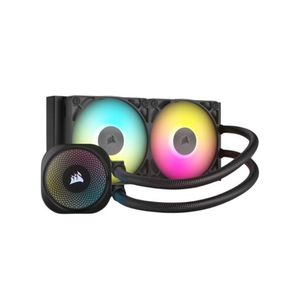Water Cooling Corsair iCUE LINK TITAN 240 RX RGB 2x CPU Cooler 240mm Black