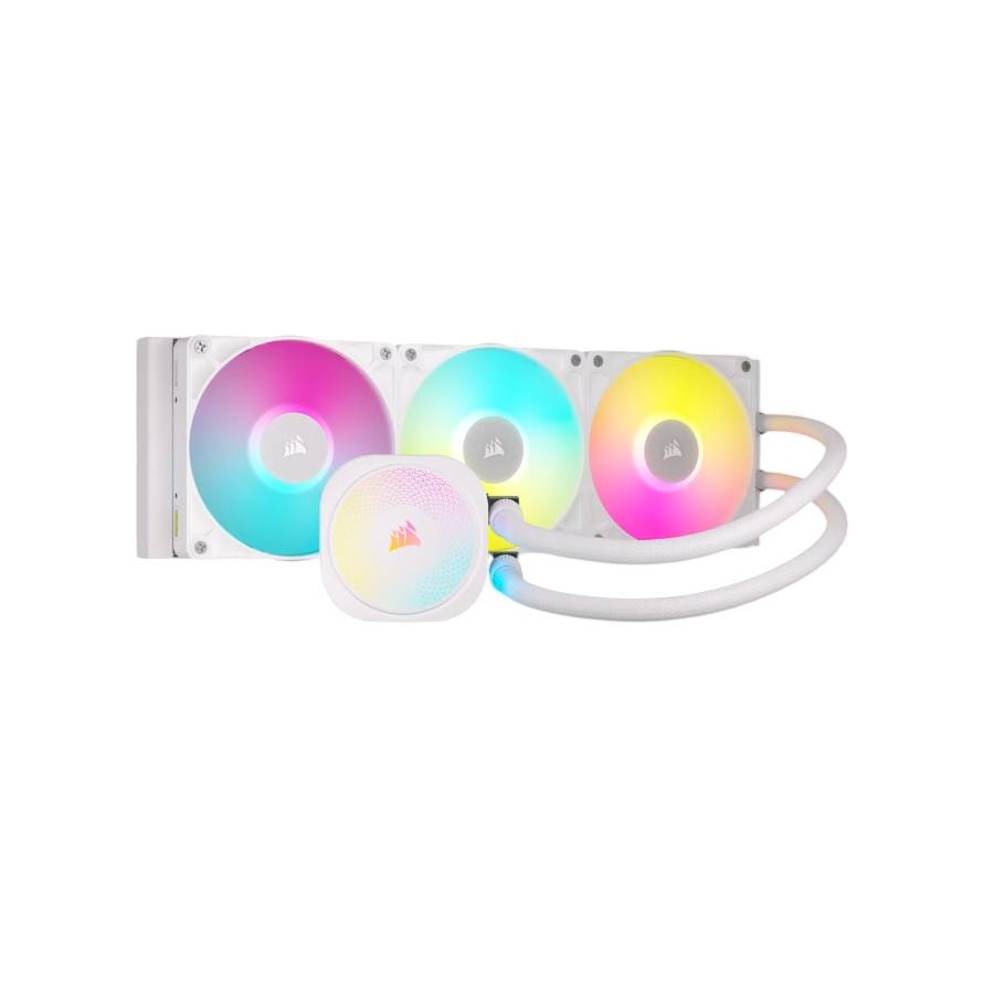 WATER COOLING CORSAIR ICUE LINK TITAN 360 RX RGB 3X CPU COOLER 360MM WHITE
