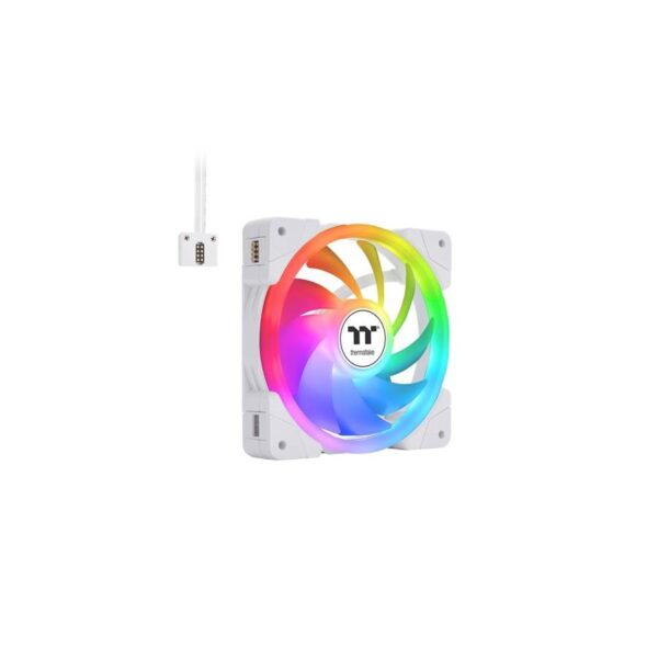 SWAFAN TT EX14 Premium Edition Fan ARGB x3 White