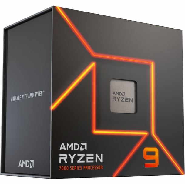 PROCES. AMD RYZEN 9 7900 AM5 CON VIDEO CON COOLER