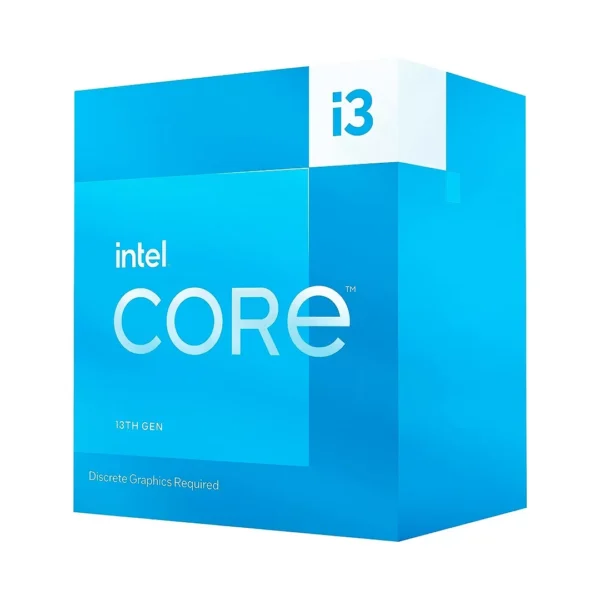 PROCESADOR INTEL CORE I3 13100F RAPTOR LAKE SIN VIDEO LGA1700