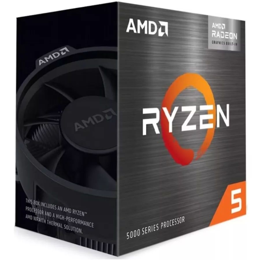 PROCESADOR AMD RYZEN 5 5600GT 4.6GHZ AM4 CON VIDEO Y COOLER