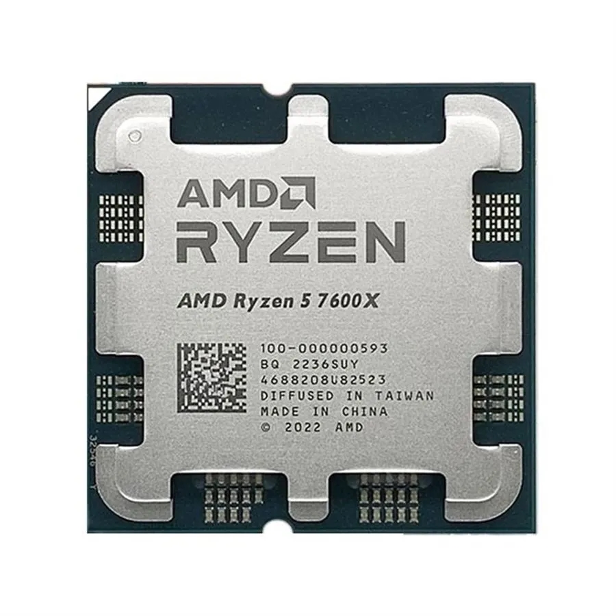 PROCESADOR AMD RYZEN 5 7600X TRAY OEM SIN COOLER AM5