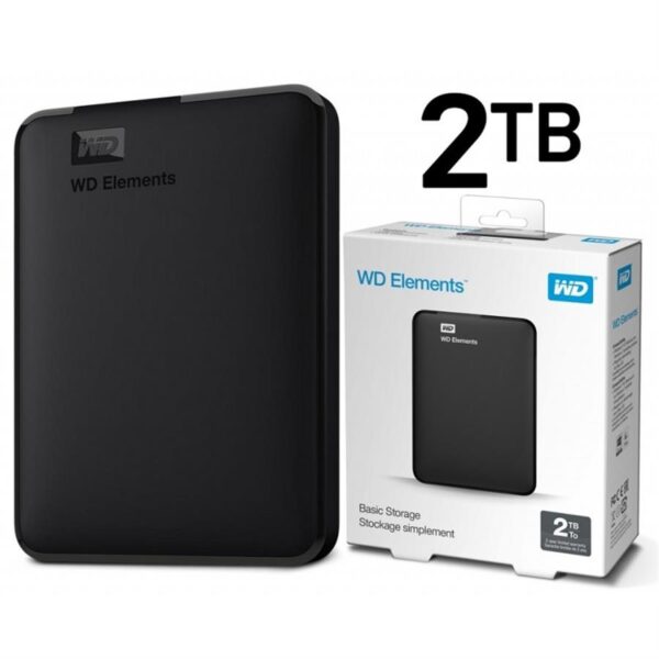 DISCO RIGIDO EXTERNO 2TB WD ELEMENTS USB 3.0