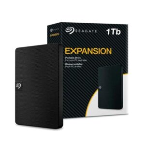 DISCO RIGIDO EXTERNO 1TB PORTABLE SEAGATE EXPANSION BLACK 3.0