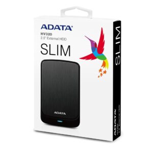 DISCO RIGIDO EXTERNO USB ADATA HV320 1TB BLACK