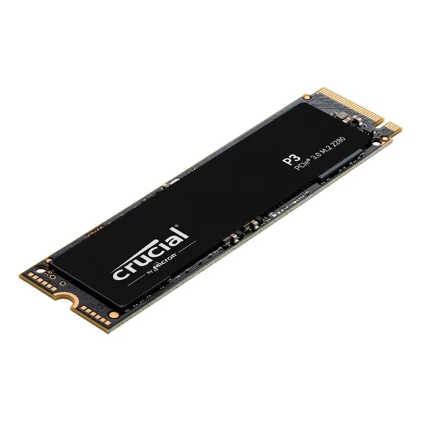 Disco Interno SSD CRUCIAL P3 500GB M.2 NVMe PCIe 3.0 3500MB/s