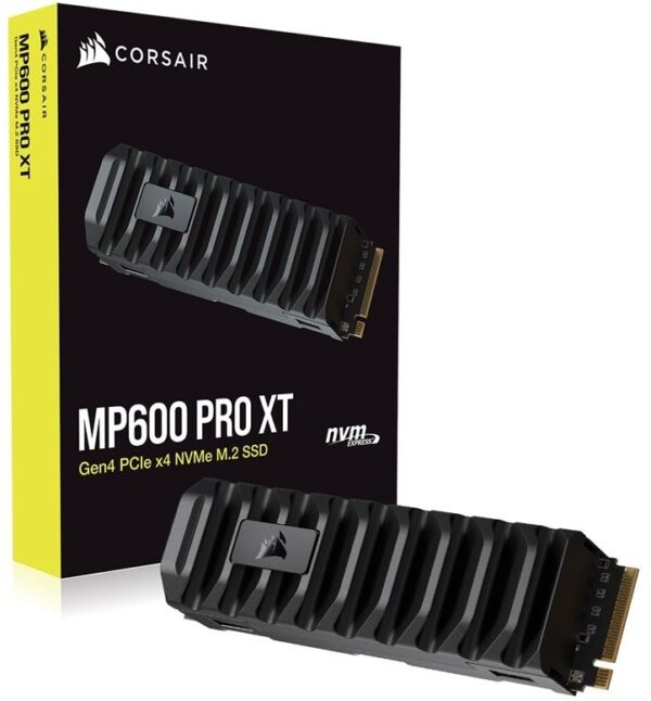 Disco SSD M.2 Corsair 2TB MP600 PRO XT PCIe Gen 4 x4 NVMe Black