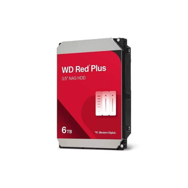 HD Western Digital Interno 6Tb SATA III Red Plus 256Mb 5640 RPM