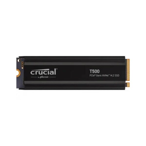 Disco Crucial 1TB T500 M.2 2280 7300MB/s PCIe G4 C/ Disipador