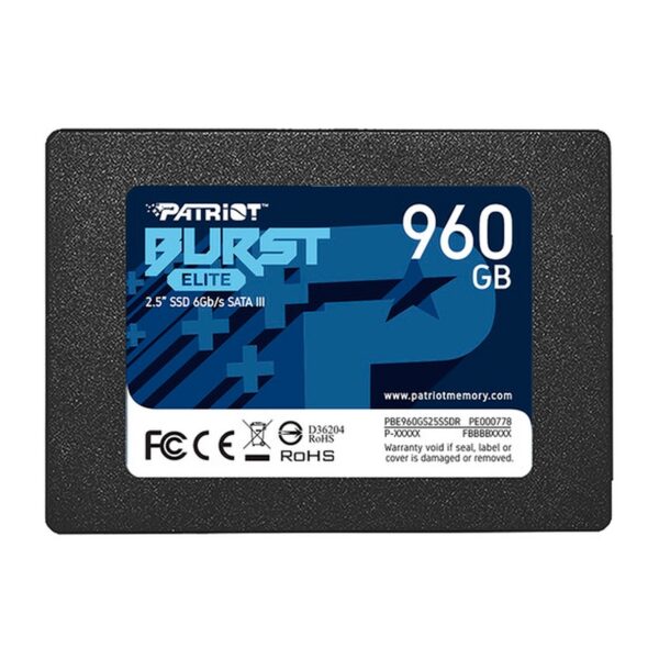 DISCO SSD PATRIOT BURST ELITE SOLID 960 GB SATA3