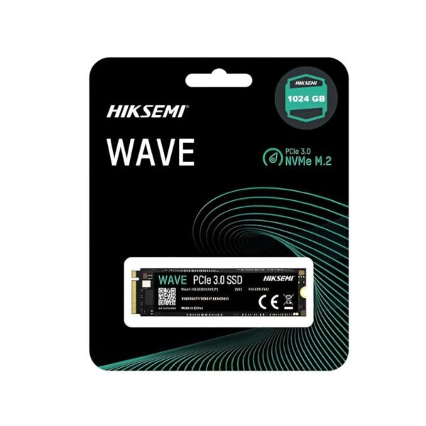 Disco SSD M2 NVME HIKSEMI 1024Gb Wave PCIE 3.0