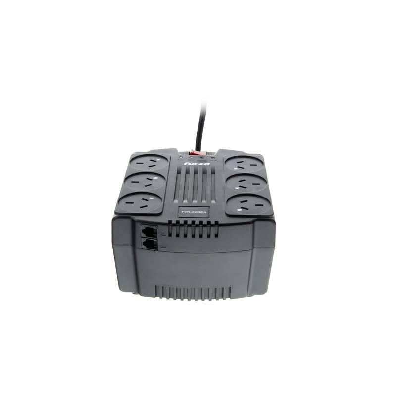 ESTABILIZADOR FORZA FVR-2202A 220V 2200VA 1100W 6 IRAM REGULADOR DE VOLTAJE