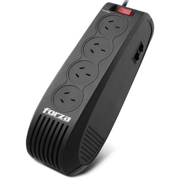 ESTABILIZADOR FORZA FVR-902A 220V 900VA/450W 4-IRAM REGULADOR DE VOLTAJE