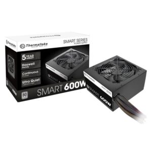 FUENTE THERMALTAKE SMART 600W 80 PLUS WHITE