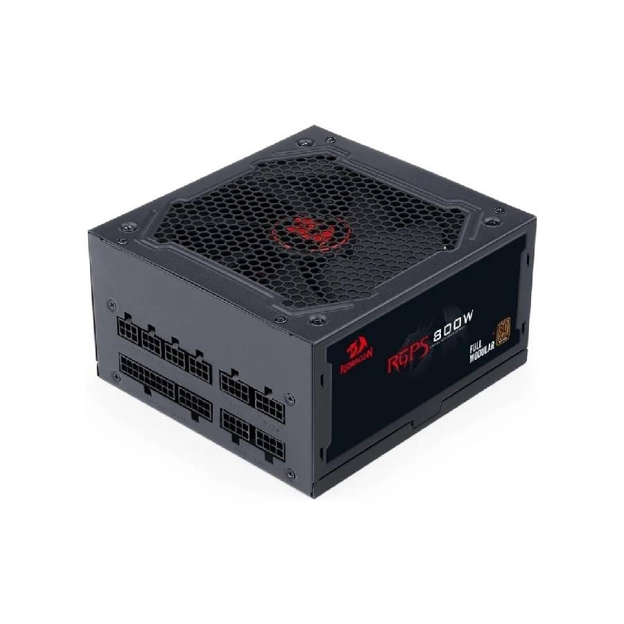 OUTLET FUENTE REDRAGON RGPS 800W 80 PLUS BRONZE FULL MODULAR SIN CAJA (USADA)