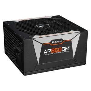 OUTLET FUENTE GIGABYTE AORUS AP850GM 850W FULL MODULAR 80 PLUS GOLD SIN CAJA (USADA)