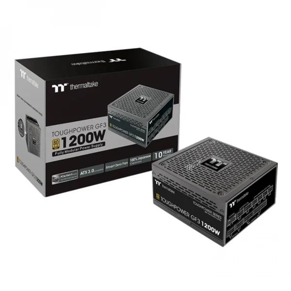 FUENTE GAMER THERMALTAKE TP GF3 1200W 80 PLUS GOLD FULL MODULAR