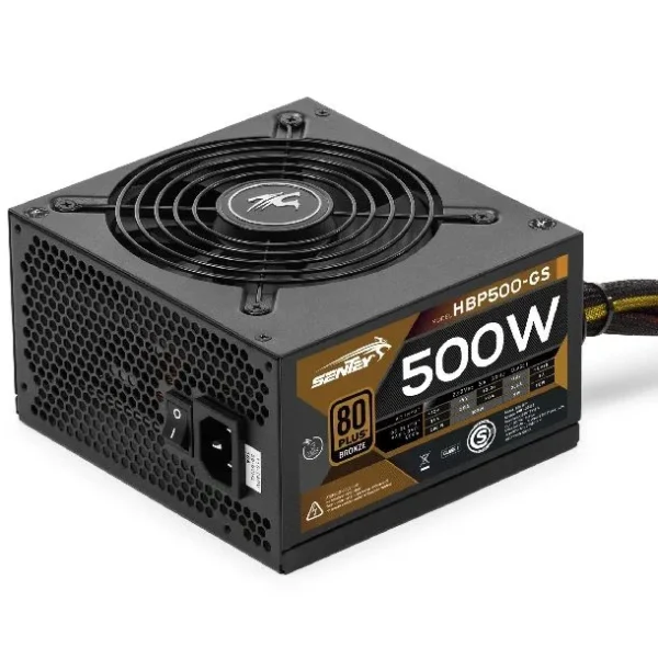 FUENTE SENTEY 500W 80 PLUS BRONZE HBP500-GS