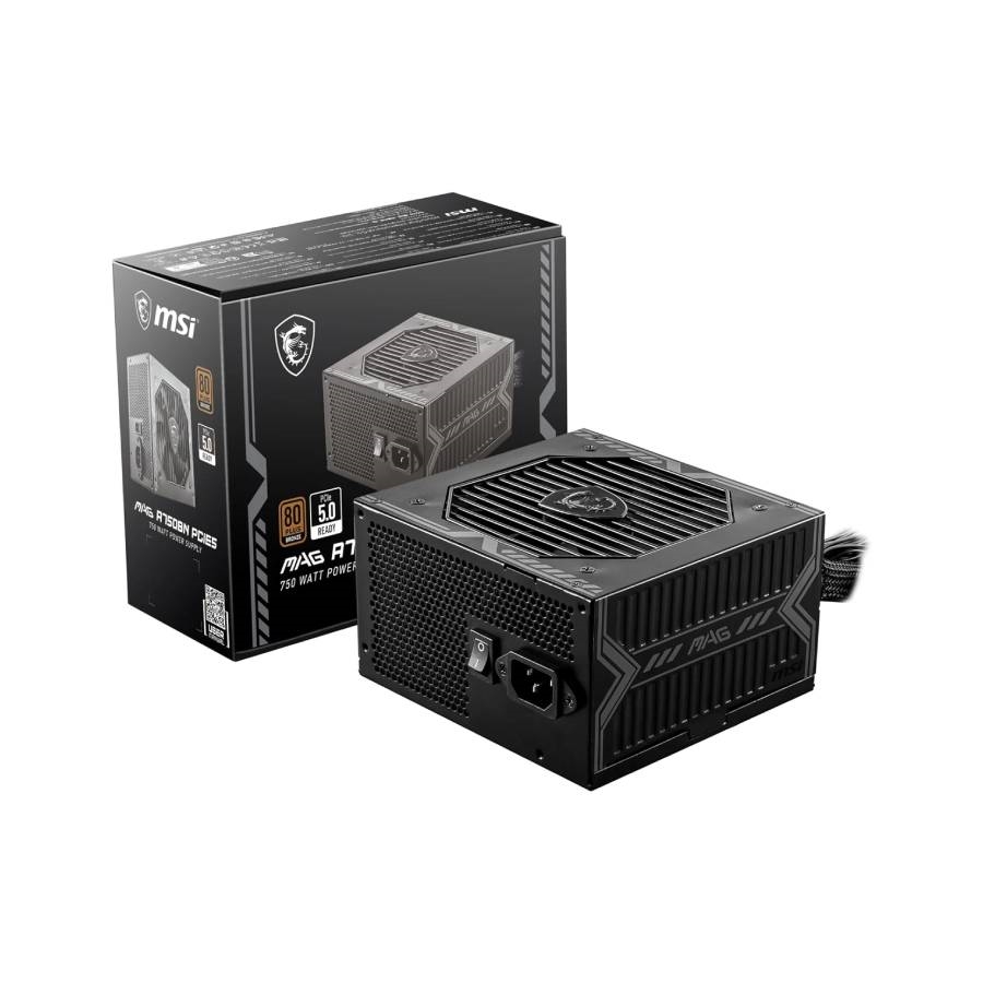 FUENTE MSI MAG A750BN PCI-E GEN 5.0 750W 80 PLUS BRONZE