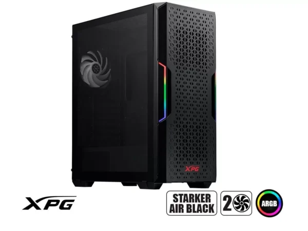 GABINETE ADATA XPG STARKER AIR BLACK 2 COOLERS