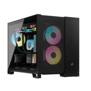 GABINETE CORSAIR 2500D Airflow TG Mid-Tower Dual Chamber Black