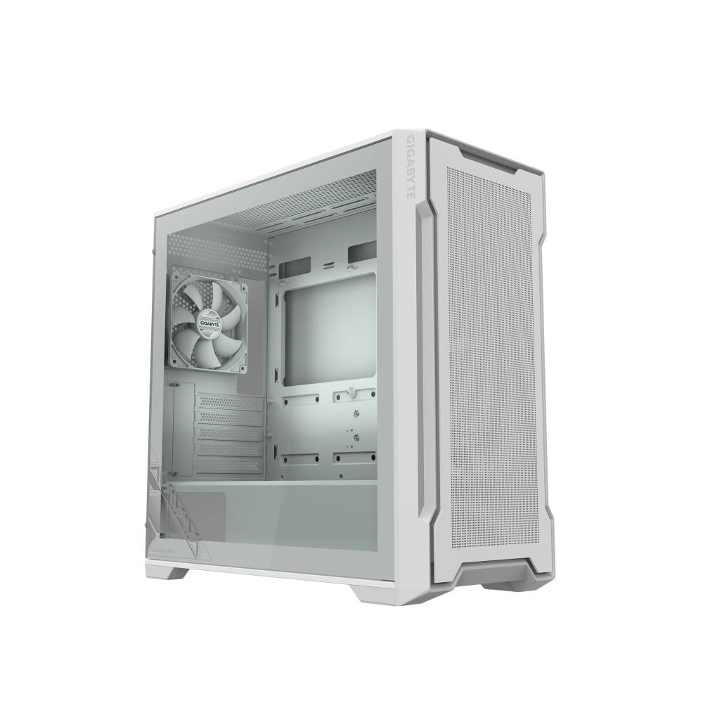 GABINETE GIGABYTE C102 GLASS ICE TG MID-TOWER FAN X2 WHITE (4842)