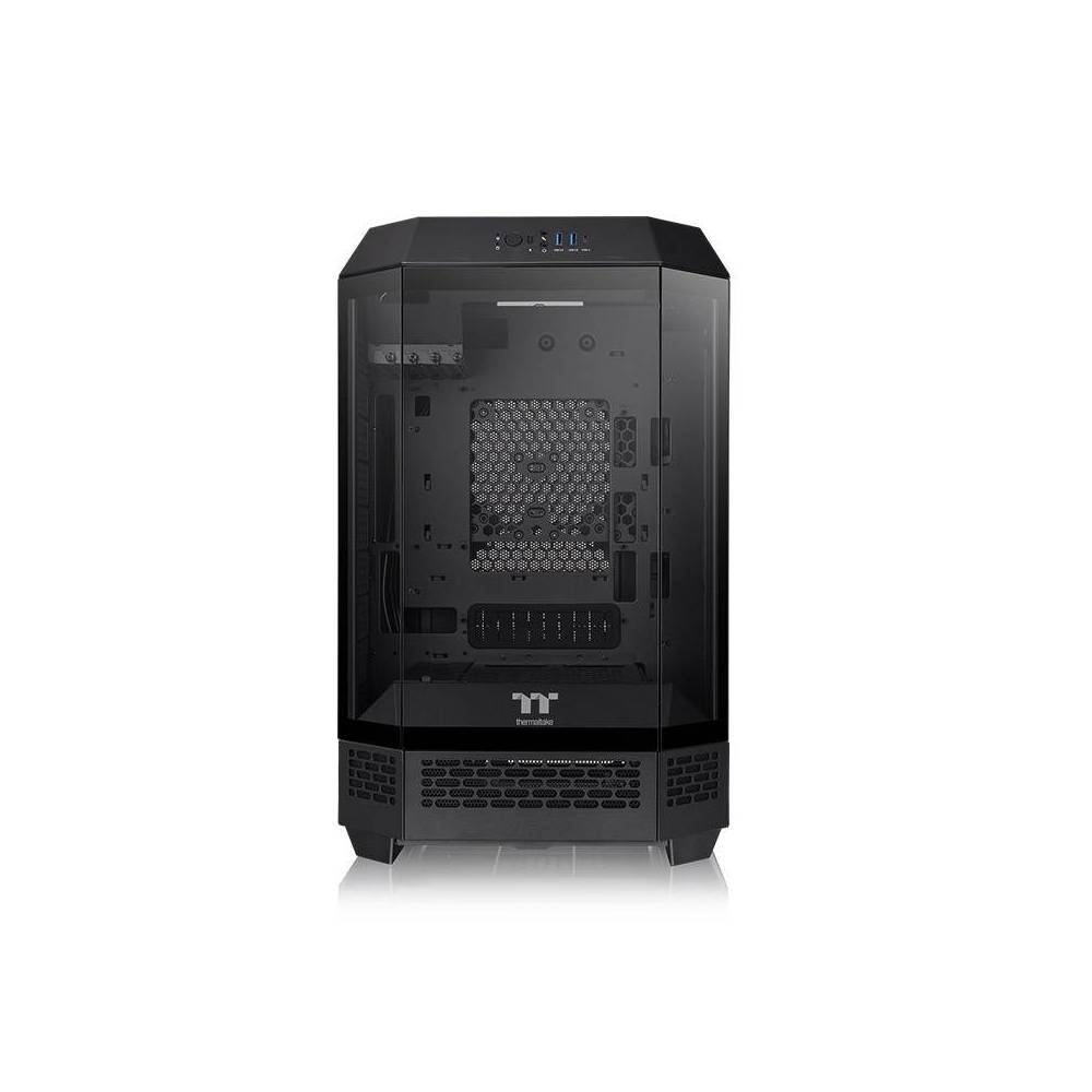 GABINETE TT THE TOWER 300 MID-TOWER TG X3 FAN X2 BLACK