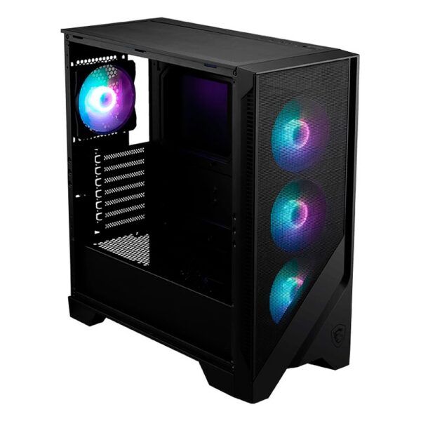 Gabinete MSI MAG FORGE 320R Airflow TG Mid-Tower Fan ARGB x4