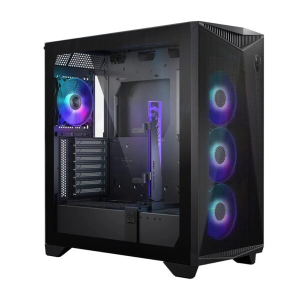 Gabinete MSI MPG GUNGNIR 300R AIRFLOW Mid-Tower Fan x4 ARGB Black