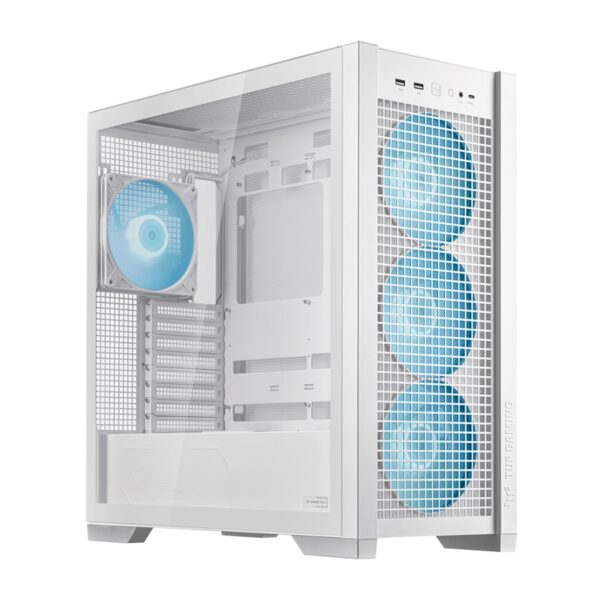 GABINETE GAMER ASUS GT302 TUF GAMING ARGB WHITE