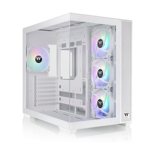 GABINETE THERMALTAKE VIEW 380 TG ARGB SNOW WHITE TEMPERED GLASS
