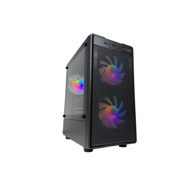 GABINETE GAMER LNZ M11 MESH MATX 3 COOLERS FRGB