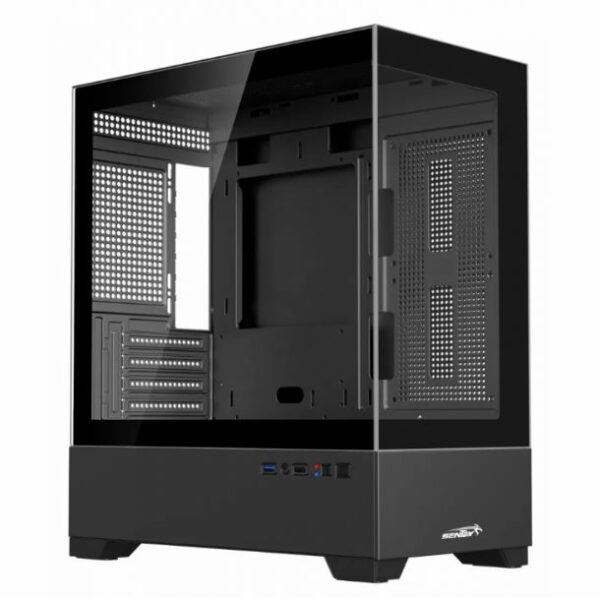 GABINETE GAMER SENTEY H30 BLACK SIN COOLERS
