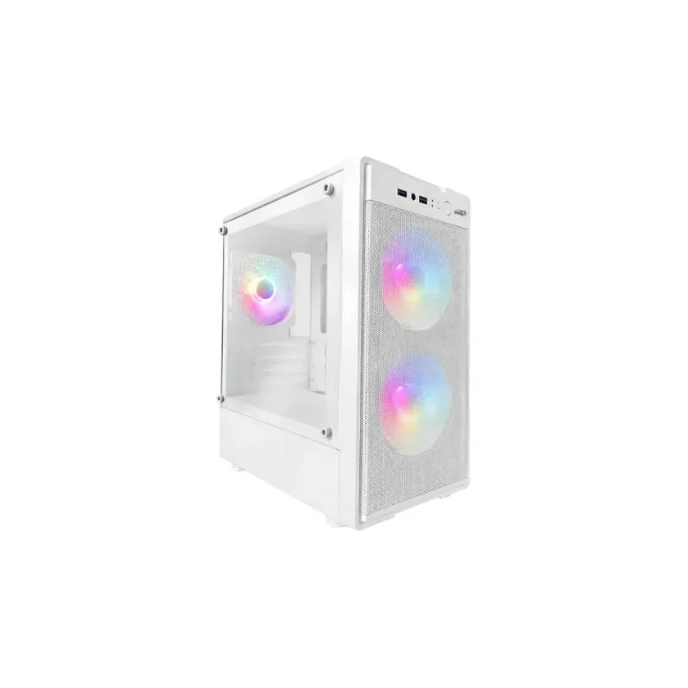 GABINETE GAMER SENTEY M12 WHITE MATX 3 COOLERS ARGB