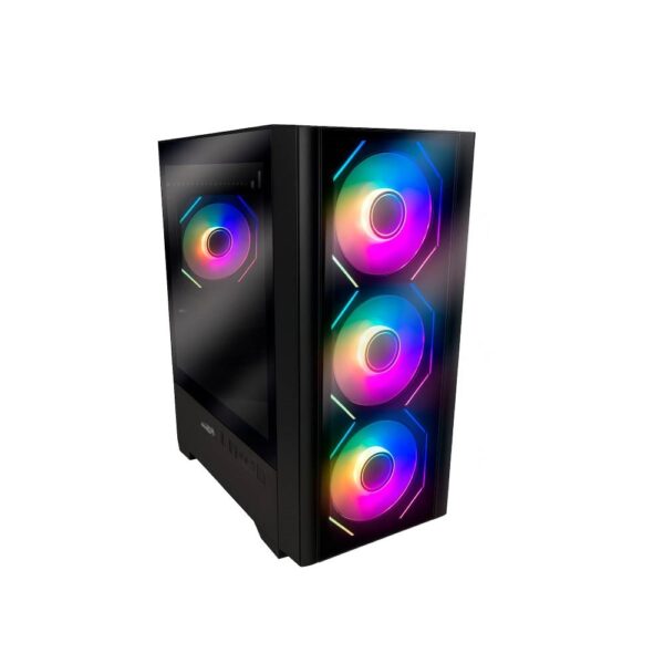 GABINETE GAMER SENTEY T10 BLACK 4 COOLERS ARGB