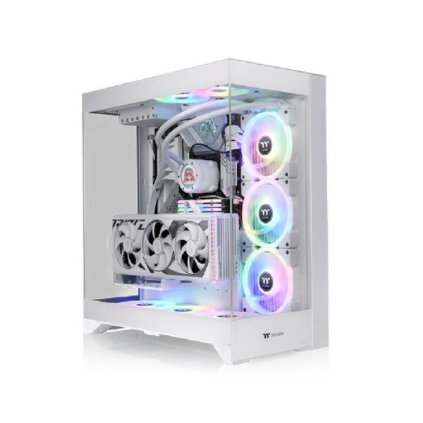 Gabinete TT CTE 550 Mid-Tower TG x3 Snow