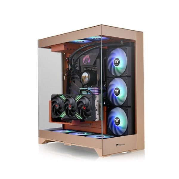 Gabinete TT CTE 550 Mid-Tower TG x3 Gravel Sand