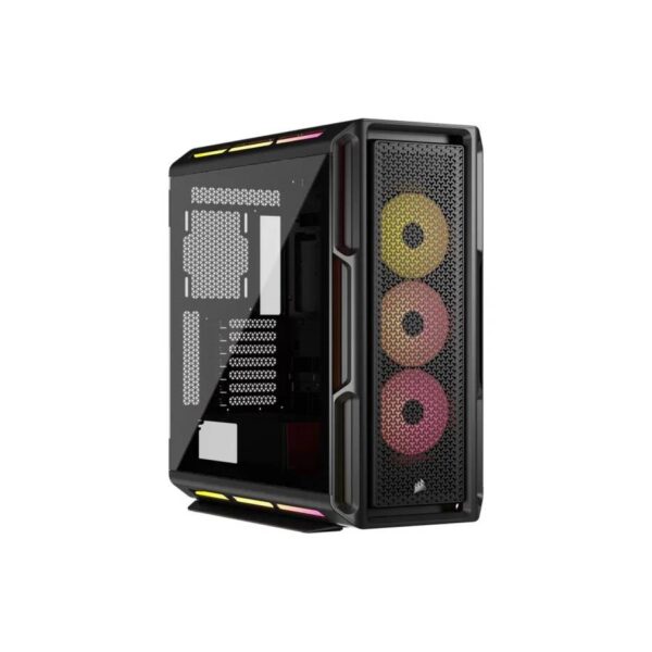Gabinete Corsair iCUE LINK 5000T LX RGB Mid-Tower Fan x3 Black
