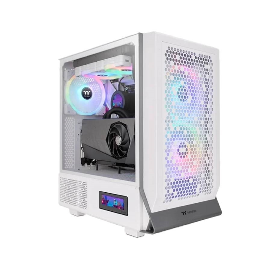 GABINETE GAMER THERMALTAKE CERES 300 TG ARGB SNOW