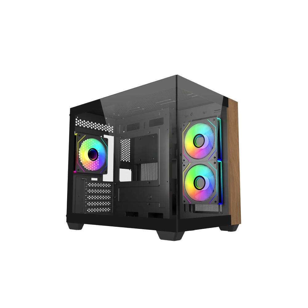 GABINETE COOLER MASTER ELITE 481 WOOD MATX