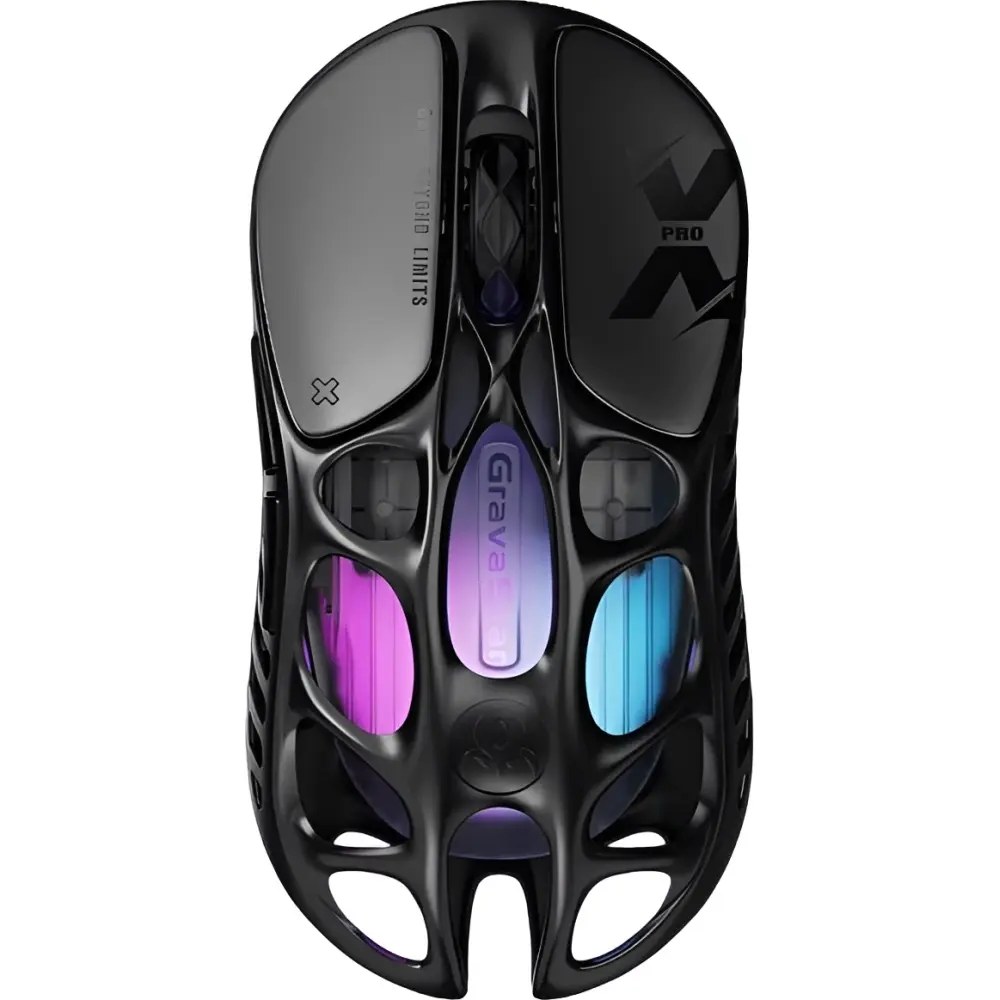 MOUSE GAMER WIRELESS GRAVASTAR MERCURY X PRO GALAXY BLACK