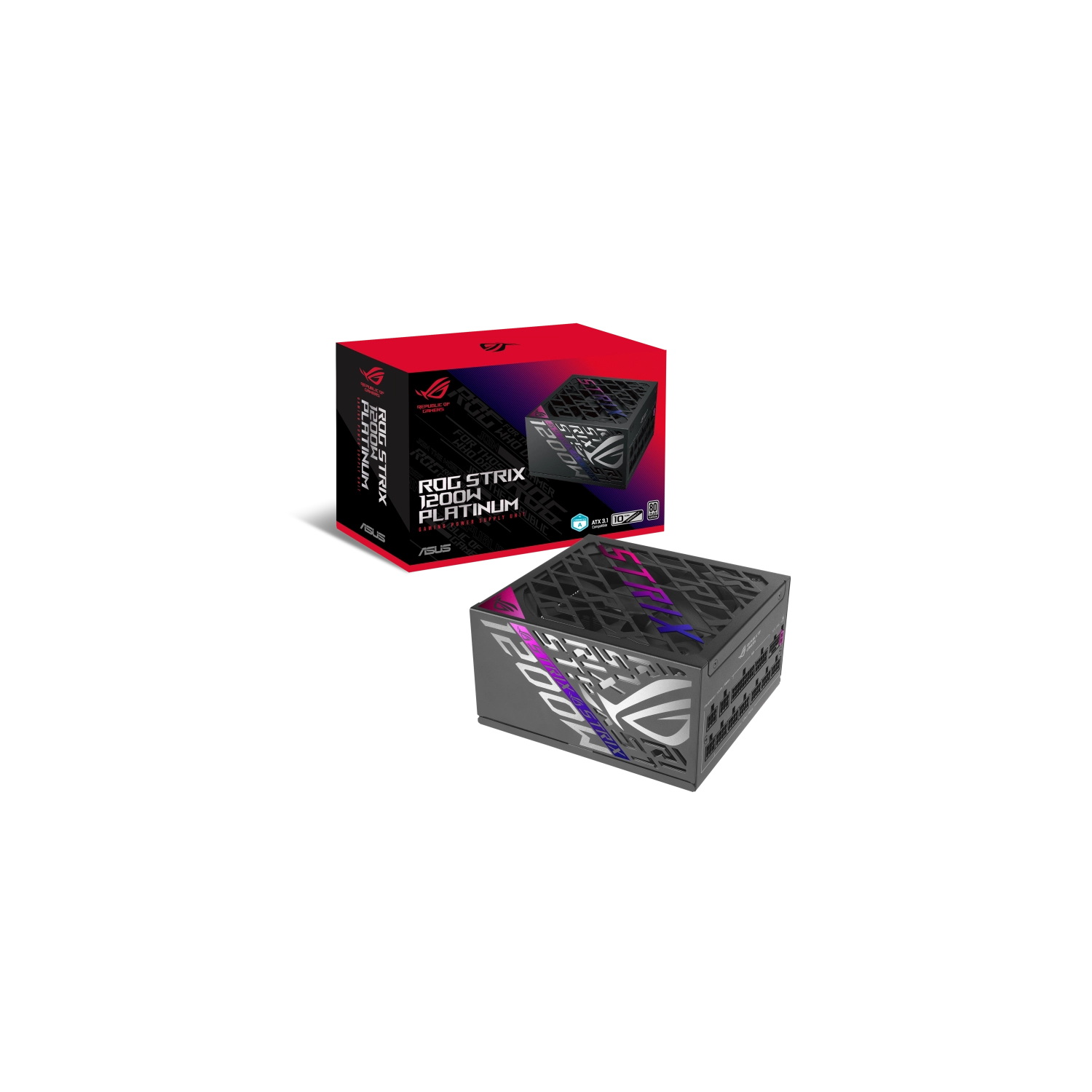 FUENTE ASUS ROG-STRIX 1200W PLATINUM GAMING
