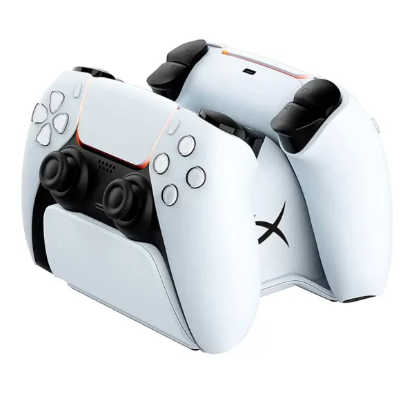 BASE CARGADORA HYPERX CHARGEPLAY DUO PS5 WHITE - Imagen 2