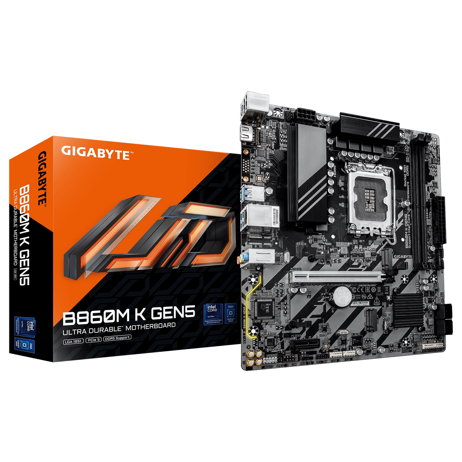 MOTHERBOARD GIGABYTE B860M K GEN5 LGA1851 DDR5