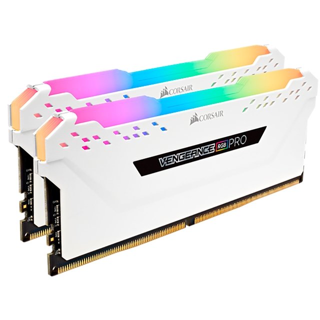 MEMORIA DDR4 CORSAIR VENGEANCE RGB PRO 16GB 3200MHZ (2X8GB) CL16 WHITE