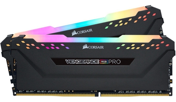 MEMORIA DDR4 CORSAIR VENGEANCE RGB PRO 16GB 3600MHZ (2X8GB) CL18