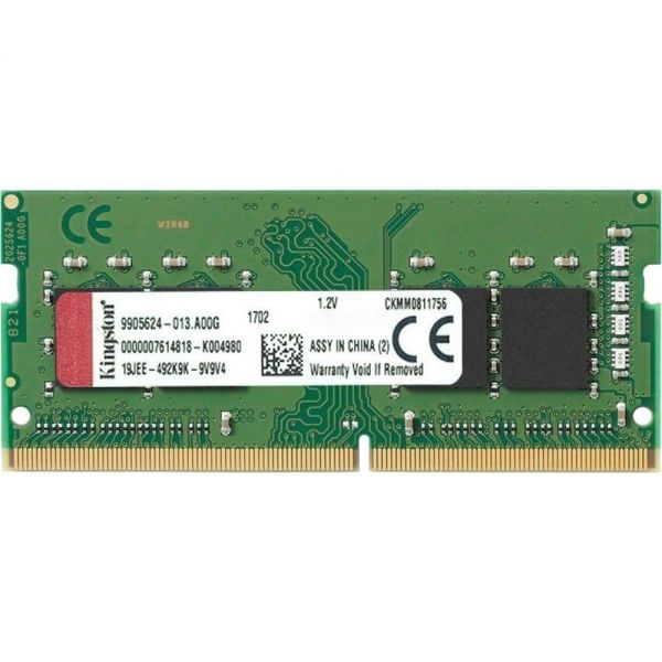 MEMORIA RAM DDR4 SODIMM 8GB 3200MHZ KINGSTON KVR32S22S8/8