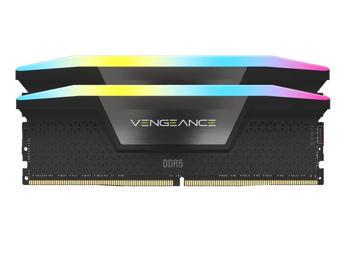 MEMORIA DDR5 CORSAIR 32GB (2X16GB) 5600MHZ VENGEANCE RGB BLACK